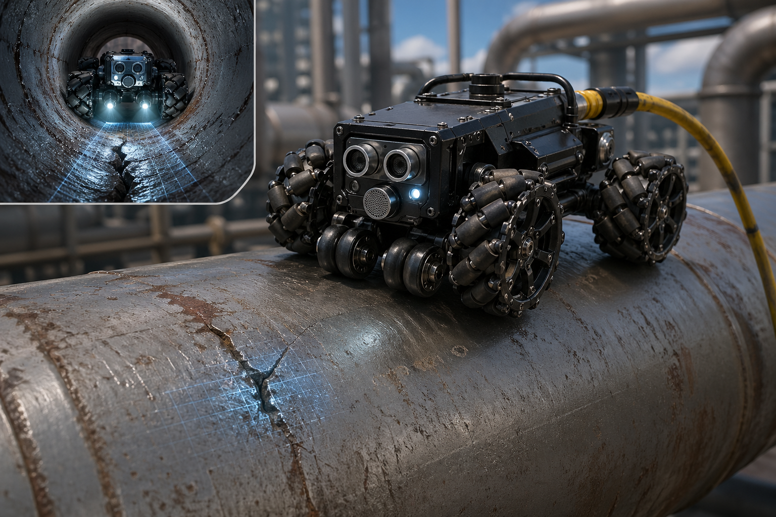 Robot for Pipe Inspect