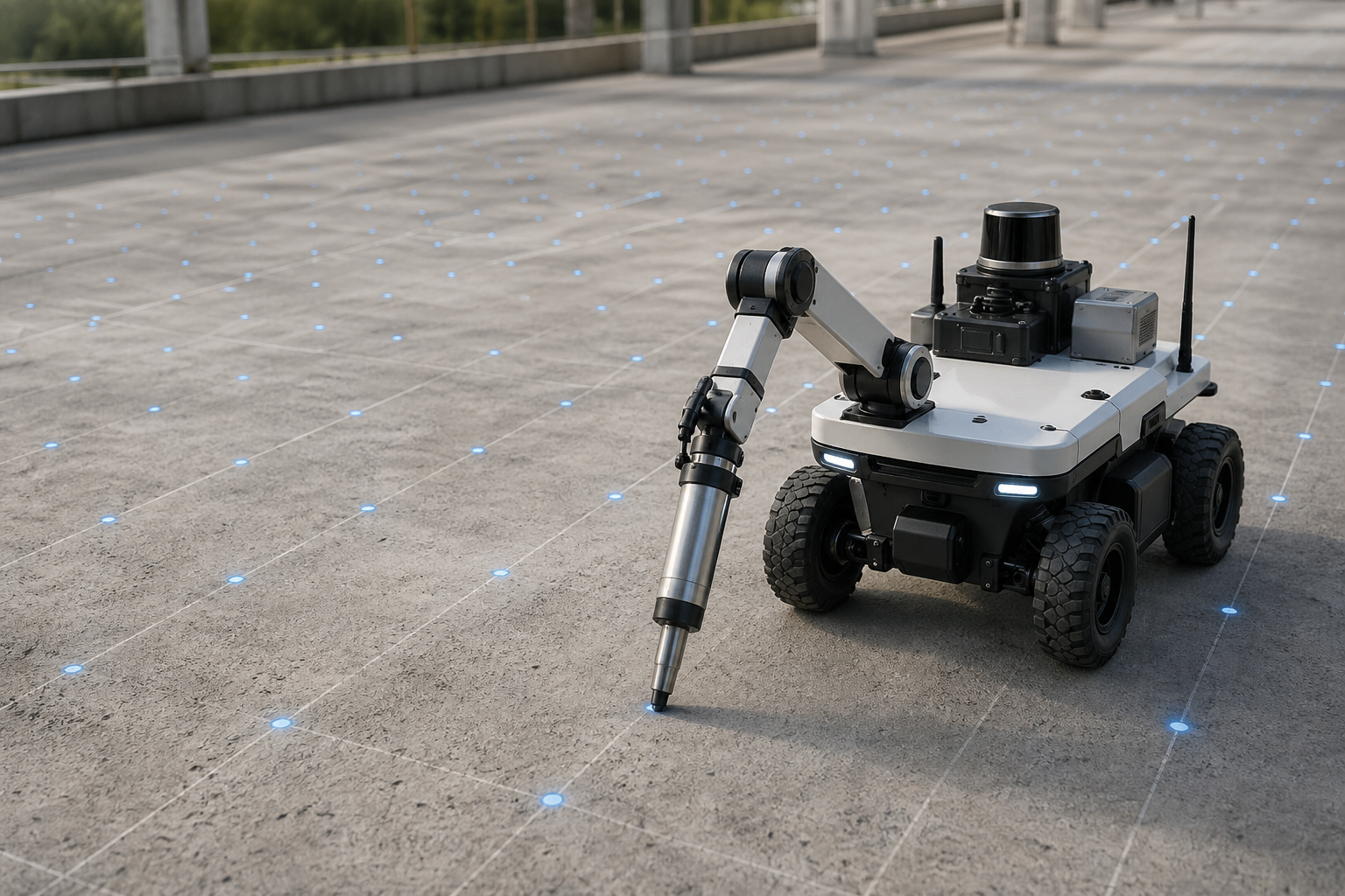 Concrete Test Robot