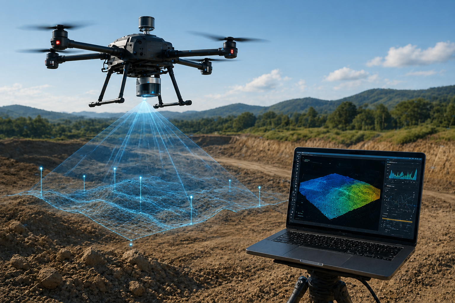 Autonomous Leveling Drone