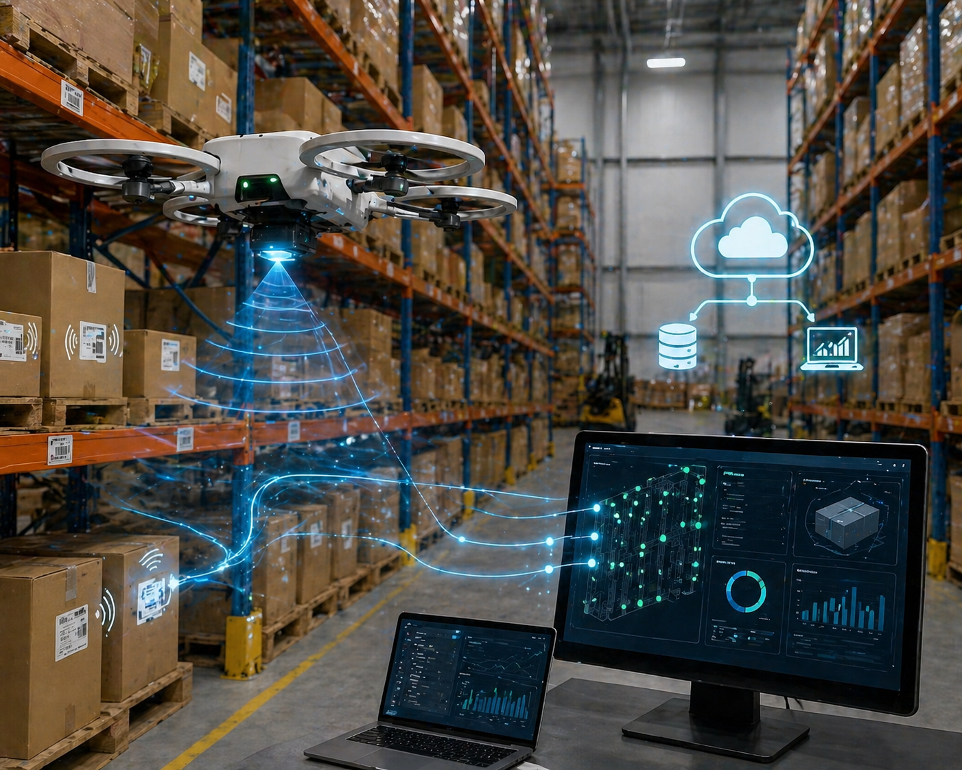 Autonomous RFID Drone for Warehouse Inventory Management