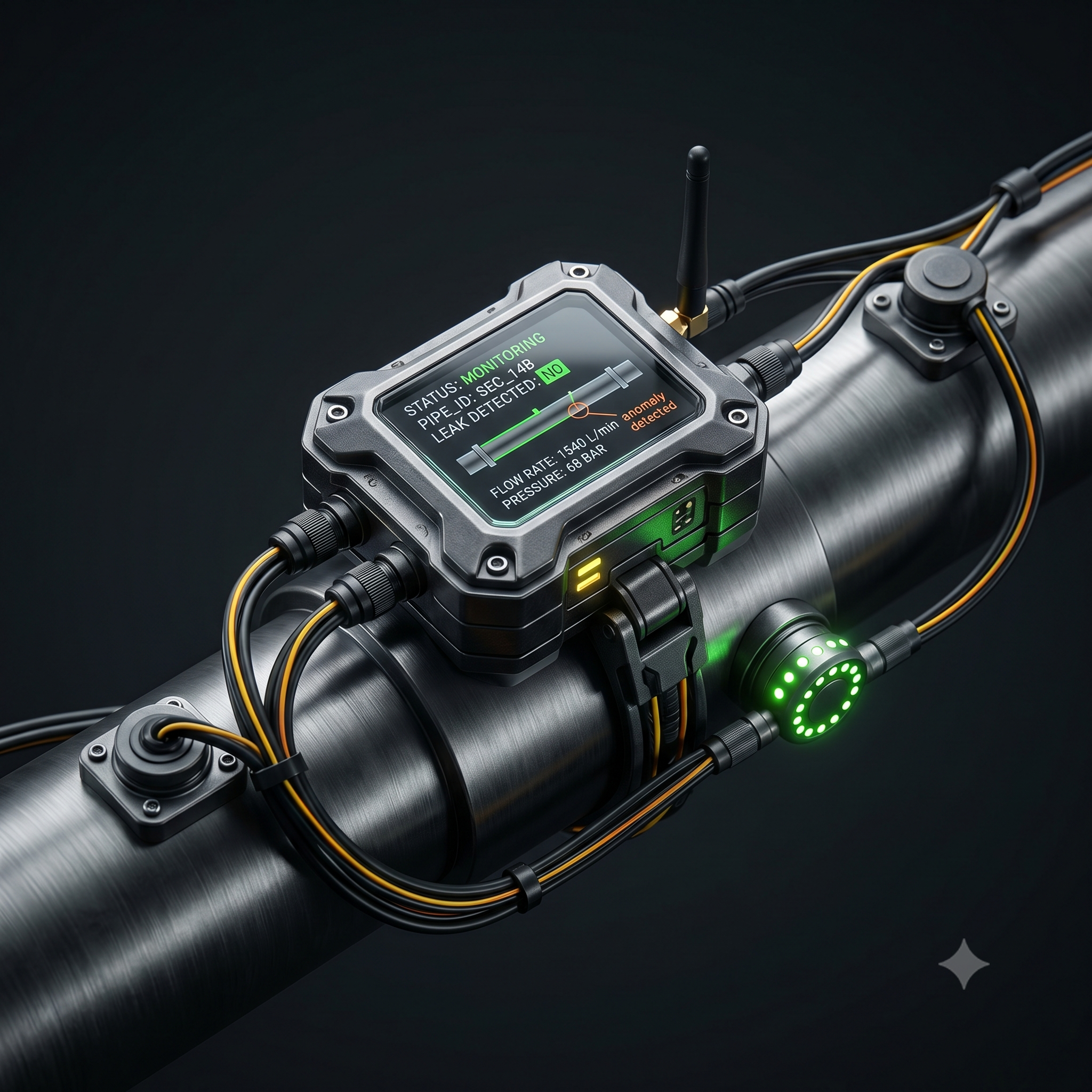 AI-Powered Oil Pipeline Leak Detection and Monitoring System