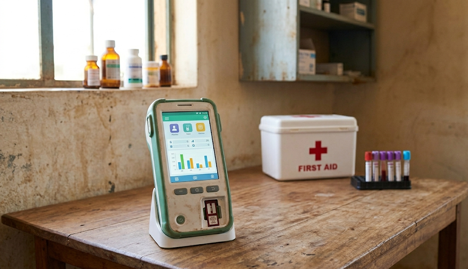 Portable AI-Assisted Capillary-Blood Analyze